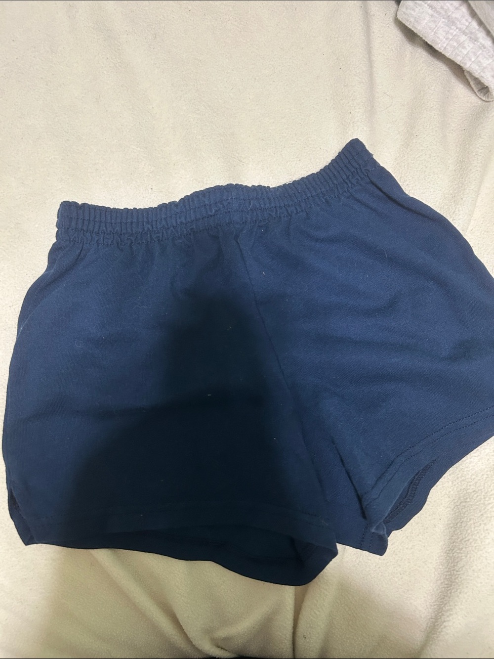 Soffe Navy Athletic Elastic-Waist Shorts